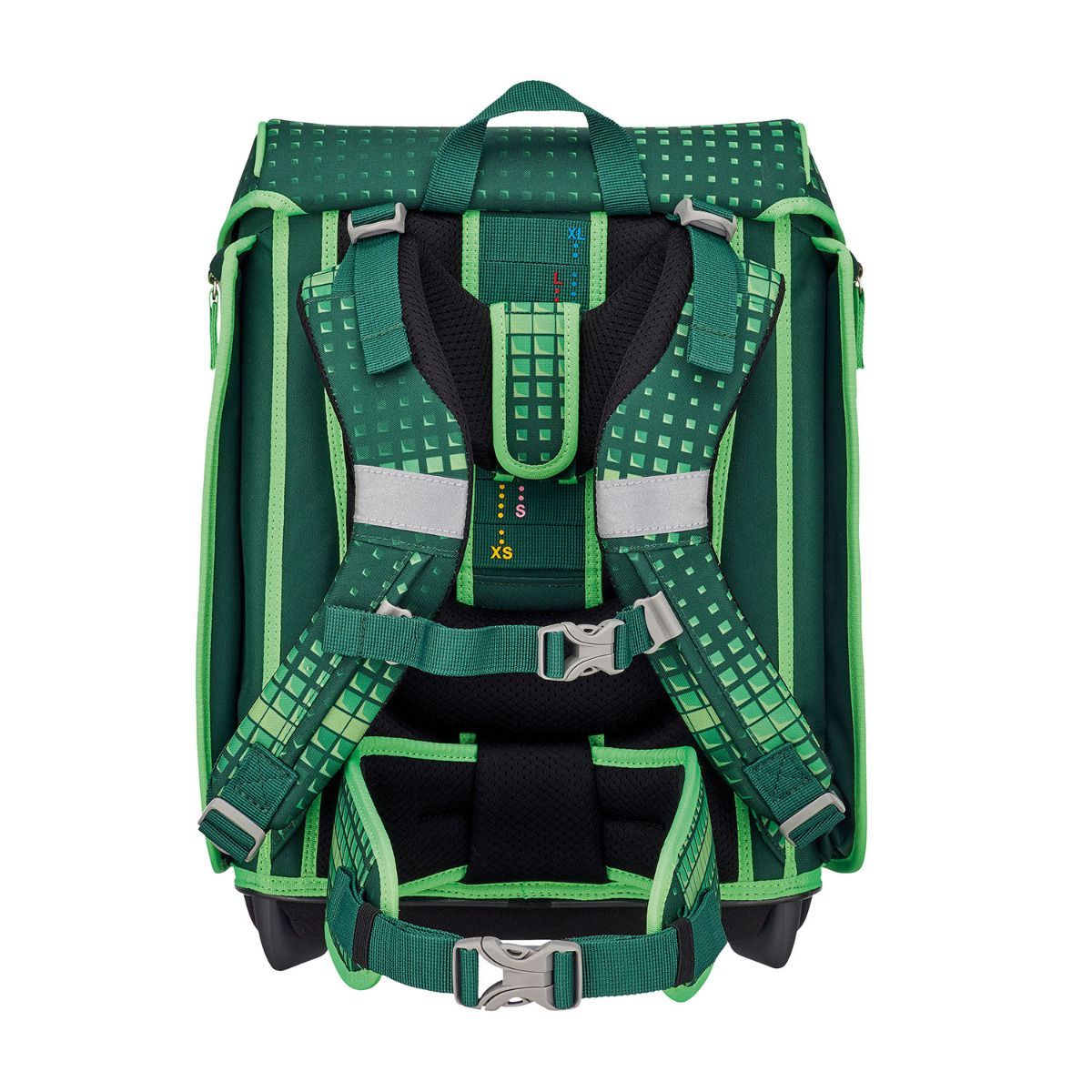 DerDieDas ErgoFlex MAX Soccer Green Schulranzen Set 5tlg.