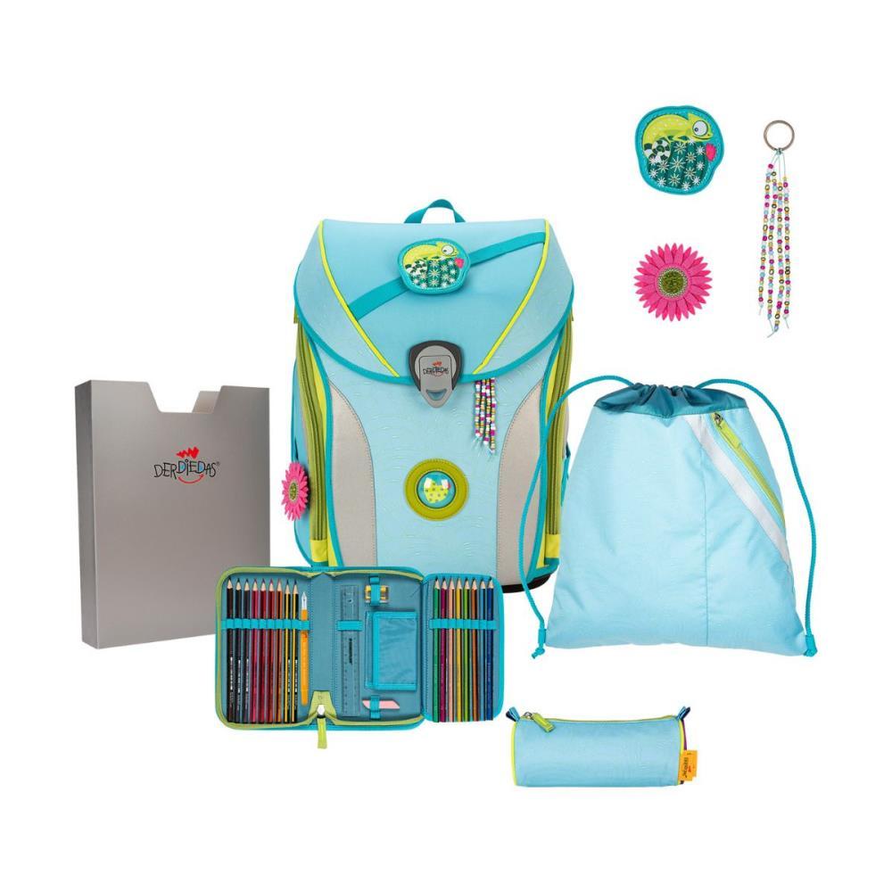 DerDieDas ErgoFlex MAX LED Limited Edition Primavera Schulranzen Set 5tlg.