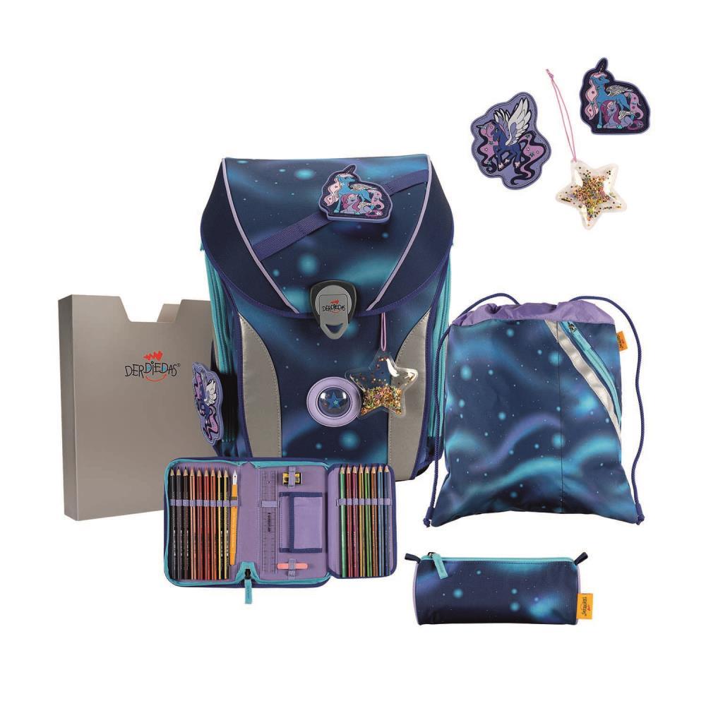 DerDieDas ErgoFlex MAX Luna Schulranzen Set 5tlg.