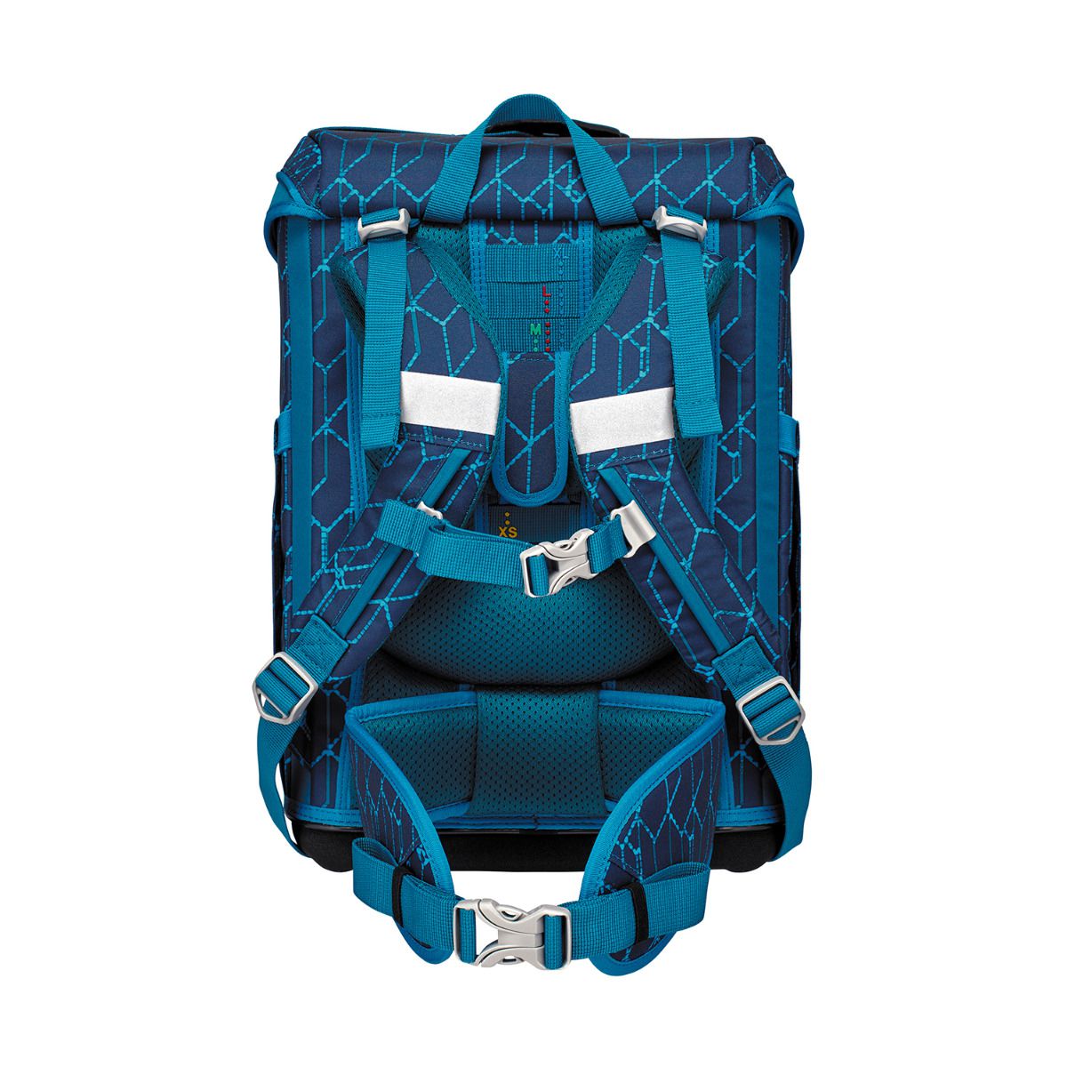 DerDieDas ErgoFlex Easy Blue Speed Schulranzen Set 5tlg.