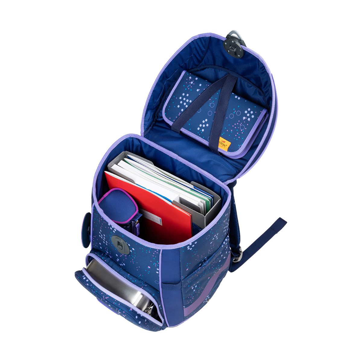 DerDieDas ErgoFlex Easy Deep Ocean Schulranzen Set 5tlg.