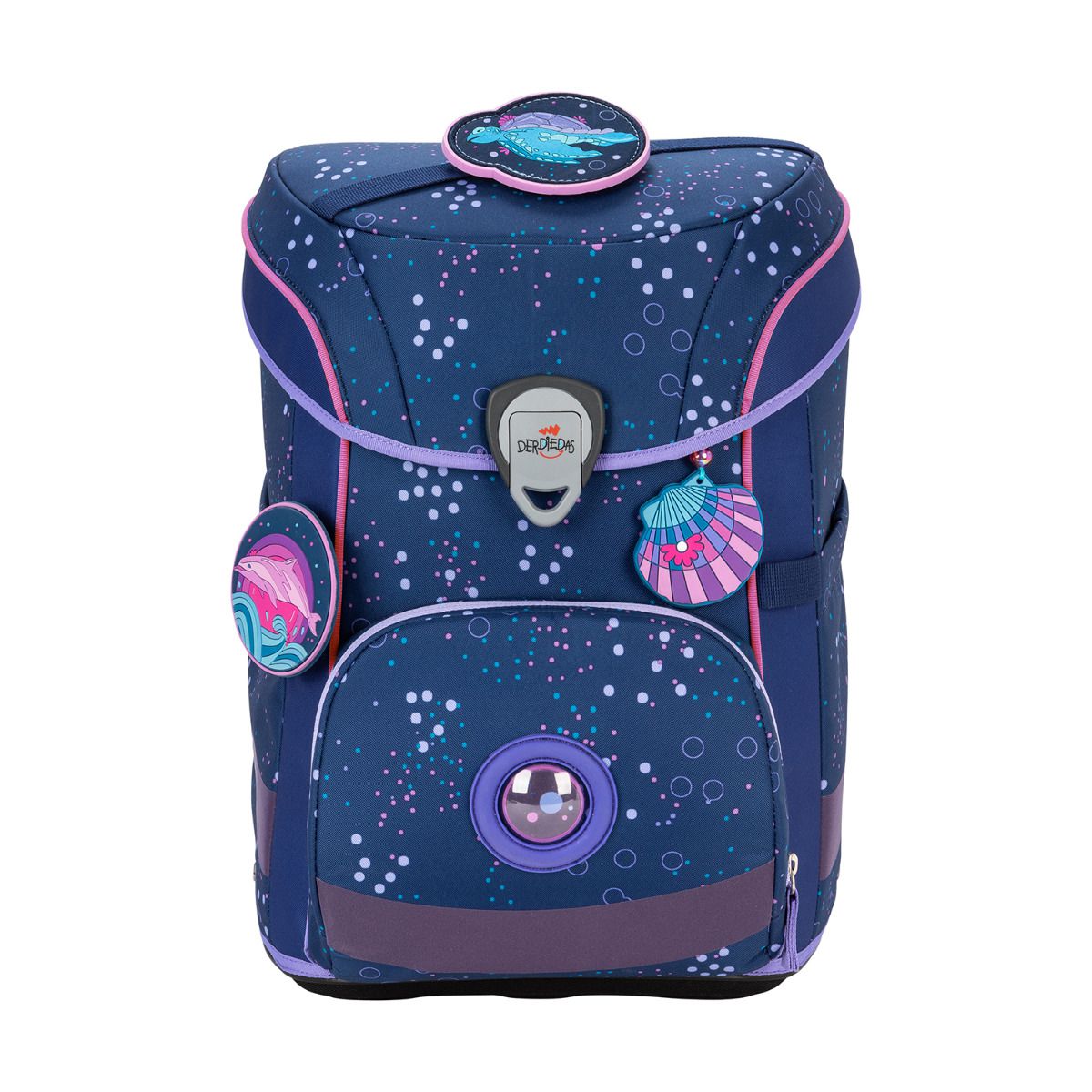 DerDieDas ErgoFlex Easy Deep Ocean Schulranzen Set 5tlg.