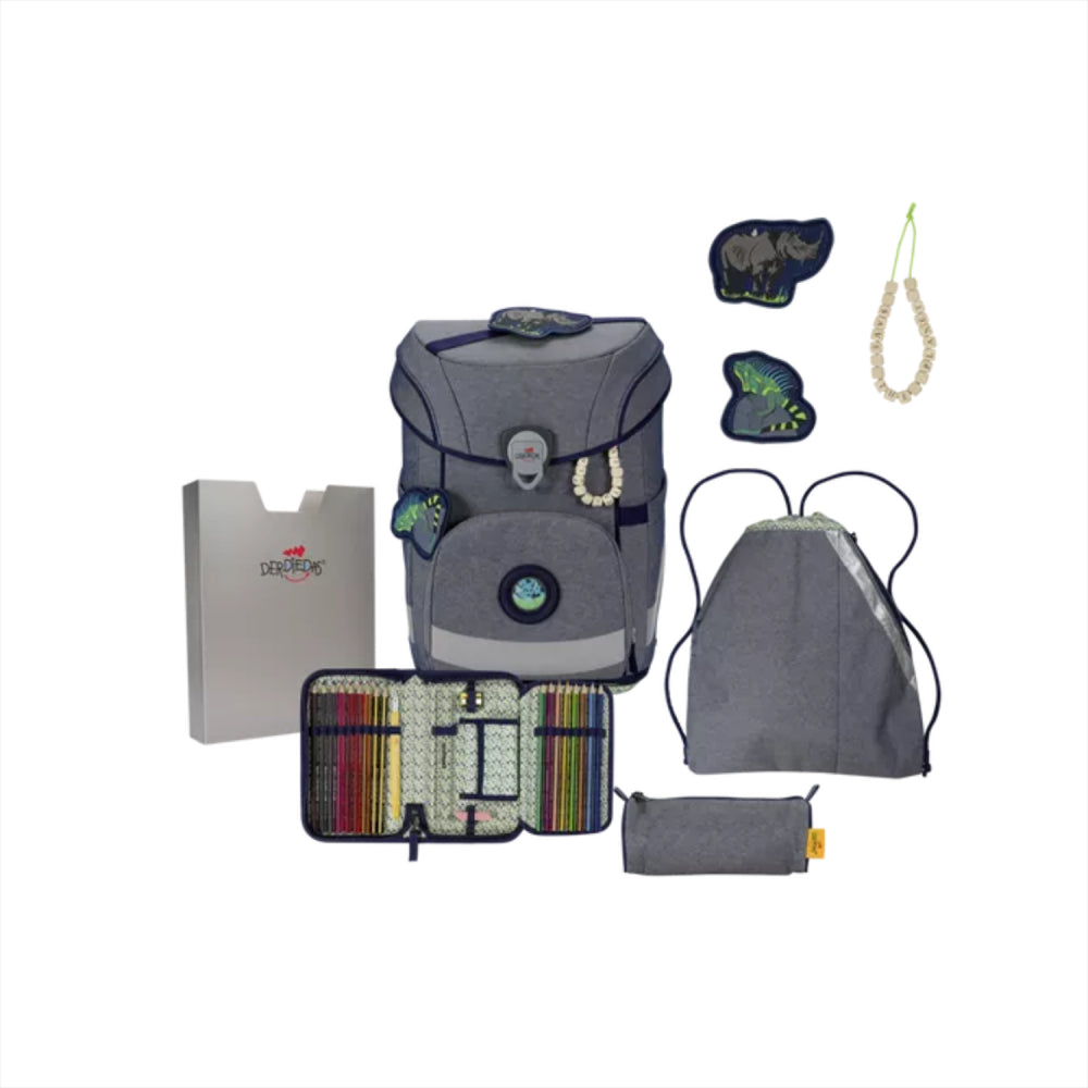 DerDieDas ErgoFlex EASY ECO Limited Edition Blue Planet Schulranzen Set 5tlg.