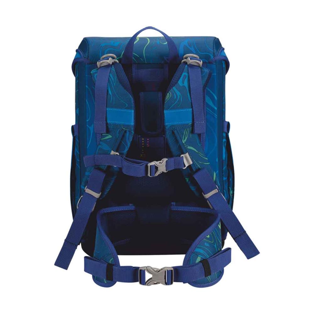 DerDieDas ErgoFlex EASY SUPERFLASH Water Splash Schulranzen Set 5tlg.
