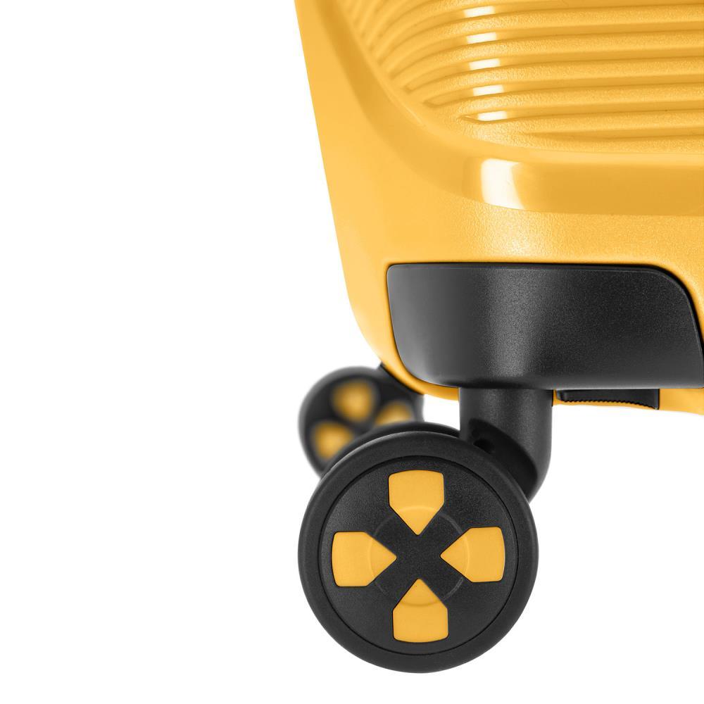 Impackt IP1 USB Port Sunset Yellow 4-Doppelrollen Trolley S 55 cm