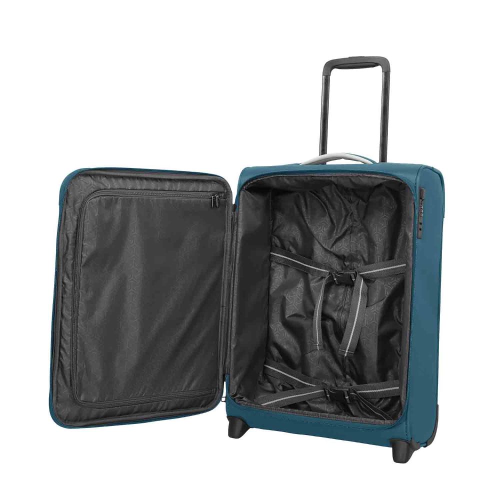 Travelite Jetpack Multi Light 2-Rollen Bordtrolley Petrol