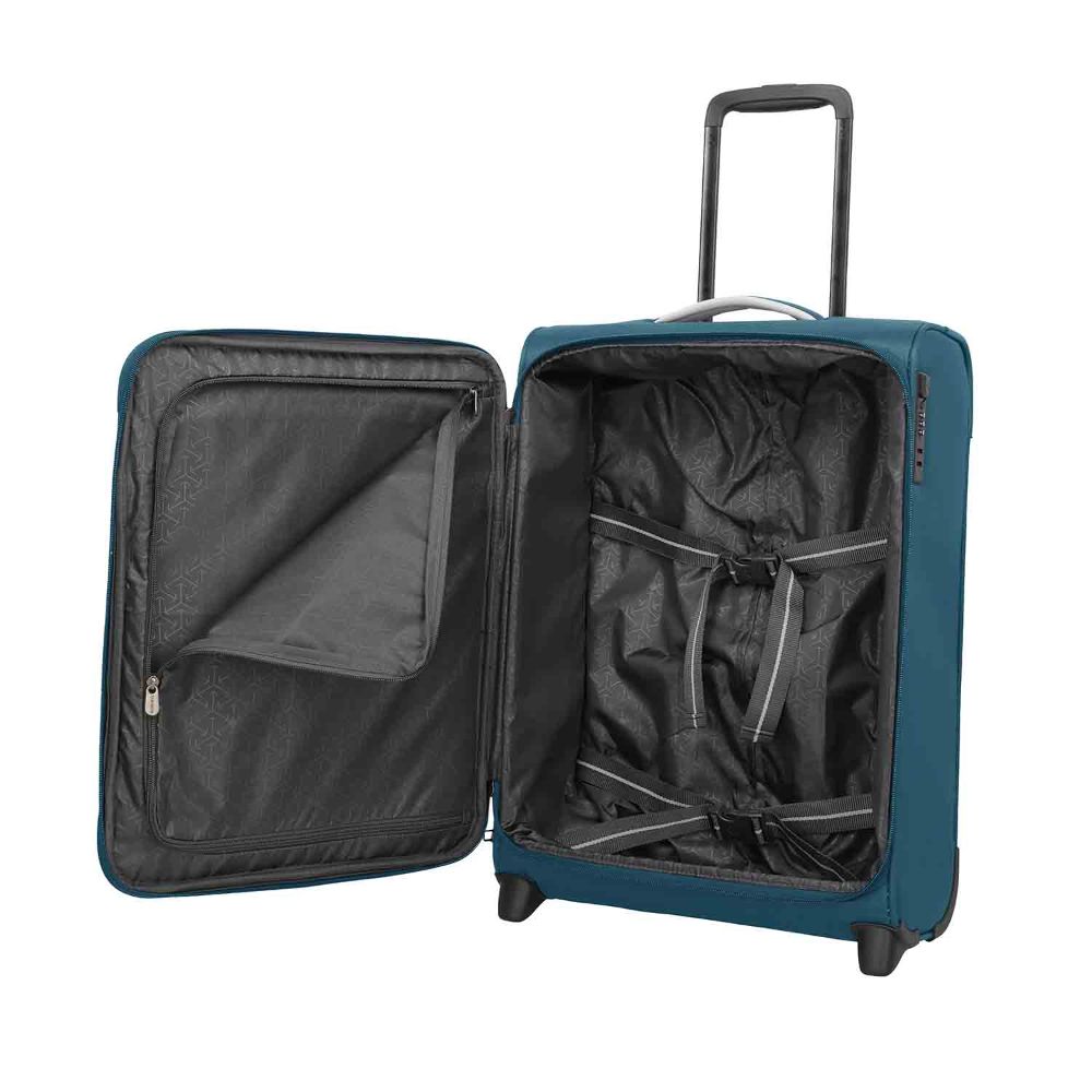 Travelite Jetpack Multi Light 2-Rollen Bordtrolley Petrol