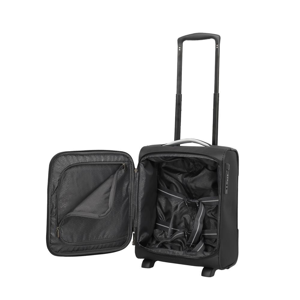 Travelite Jetpack Easy 2 Cabin Schwarz Bordtrolley S 40 cm