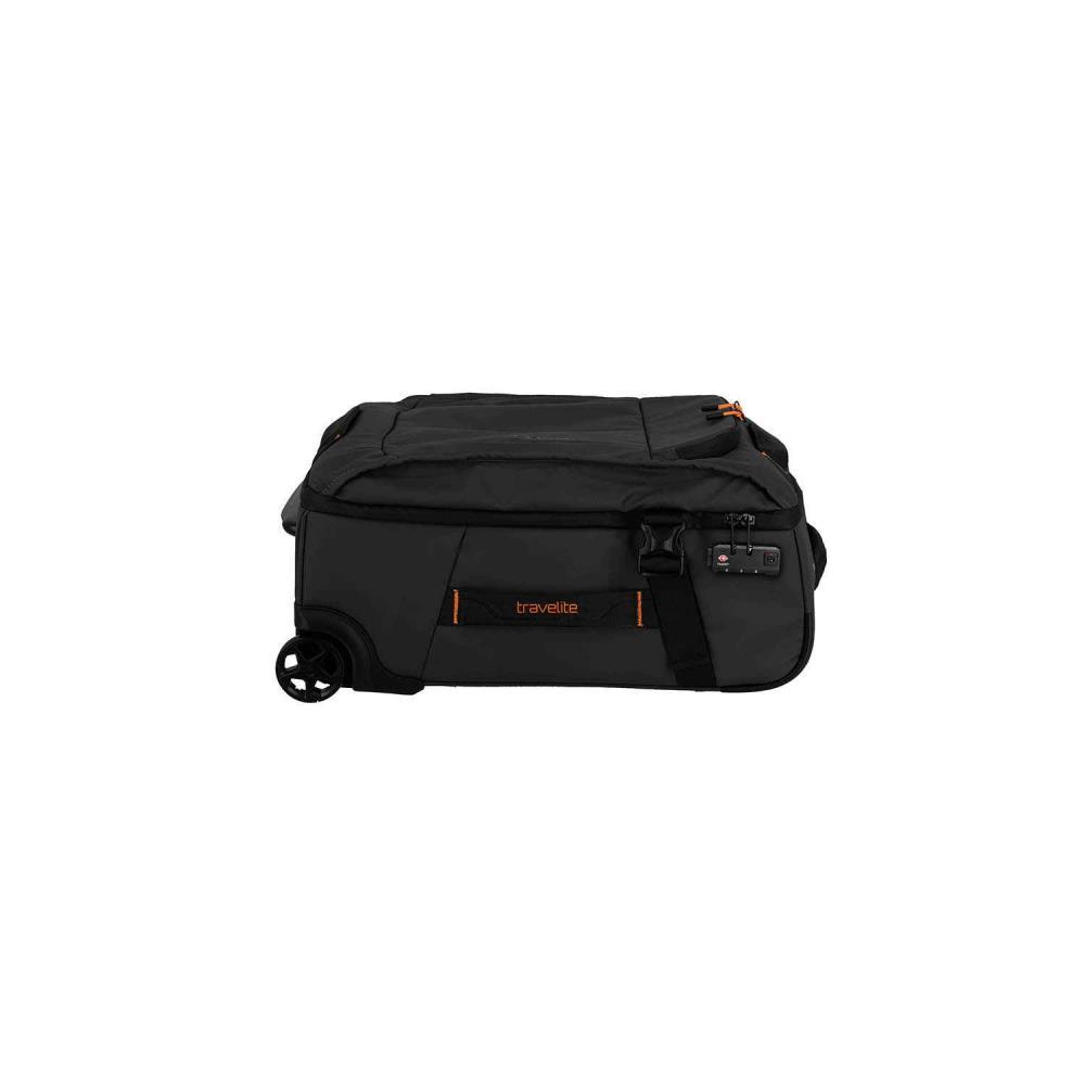 Travelite Briize Schwarz Rollenreisetasche S 55 cm