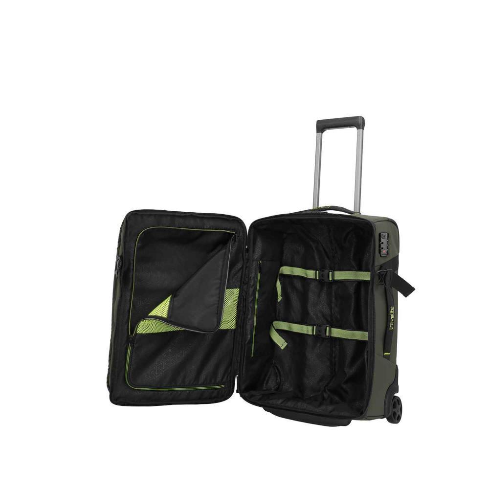 Travelite Briize Khaki Rollenreisetasche S 55 cm