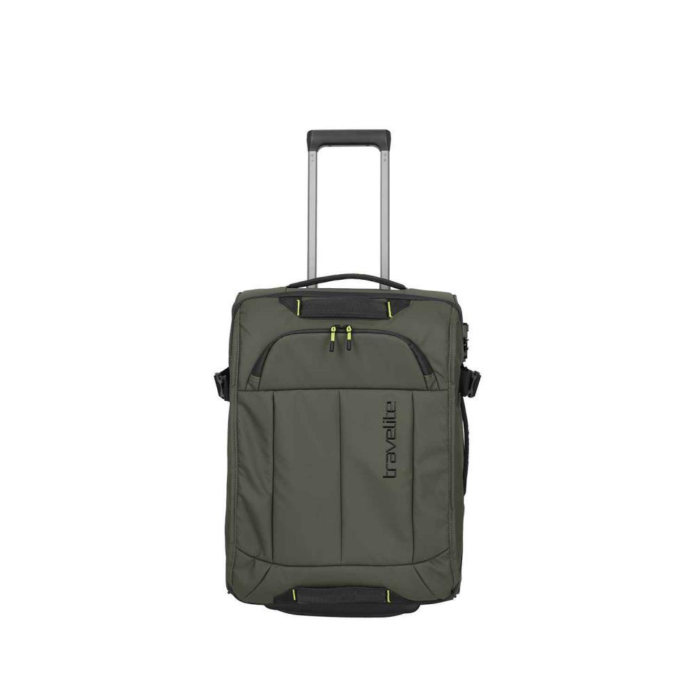 Travelite Briize Khaki Rollenreisetasche S 55 cm
