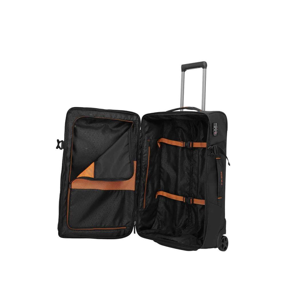 Travelite Briize Schwarz Rollenreisetasche M 67 cm