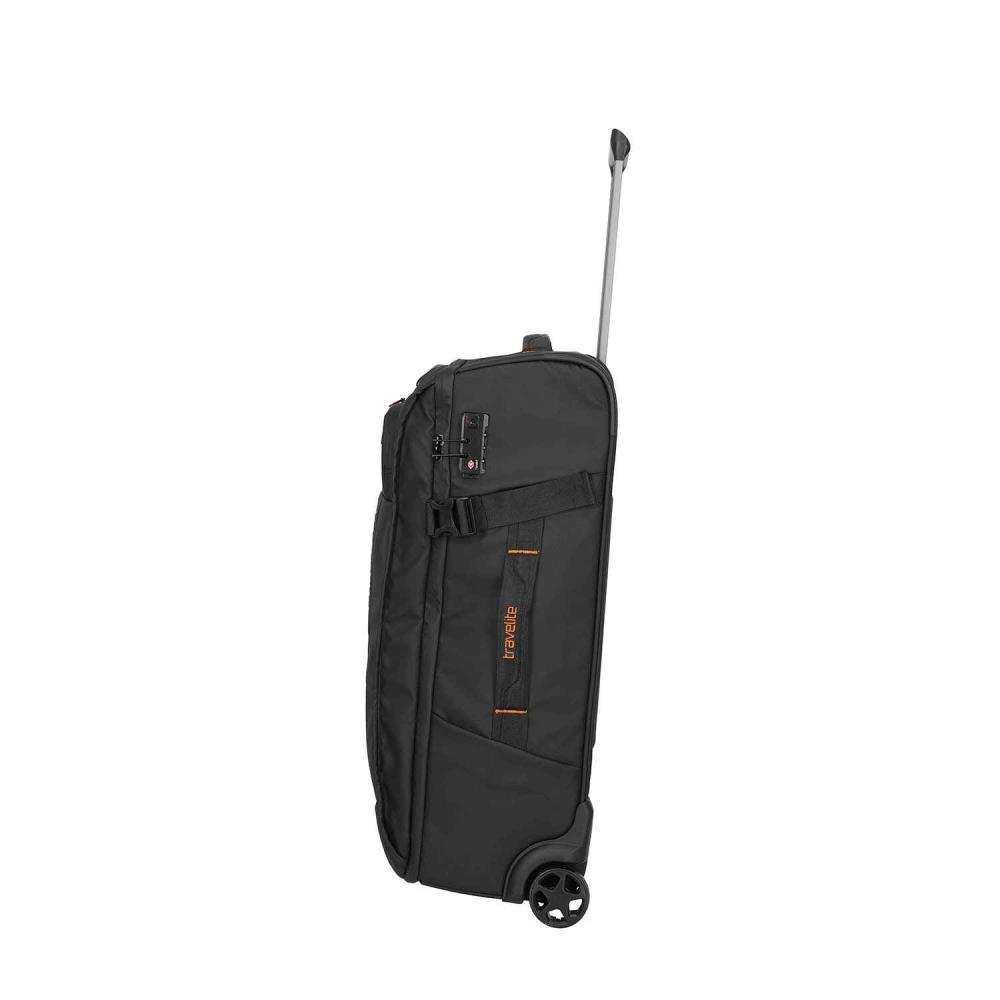 Travelite Briize Schwarz Rollenreisetasche M 67 cm