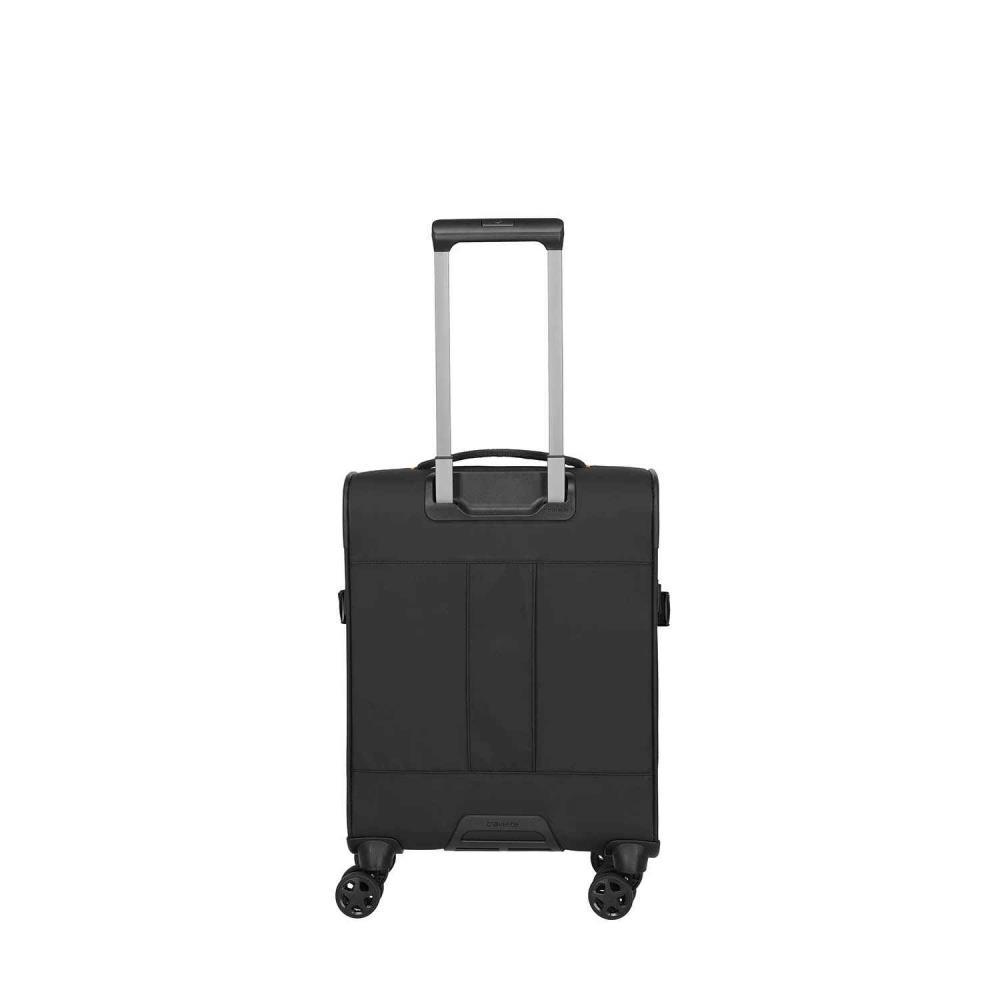 Travelite Briize Schwarz 4-Doppelrollen Trolley S 55 cm