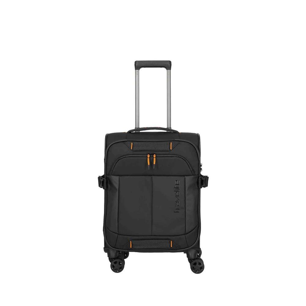 Travelite Briize Schwarz 4-Doppelrollen Trolley S 55 cm