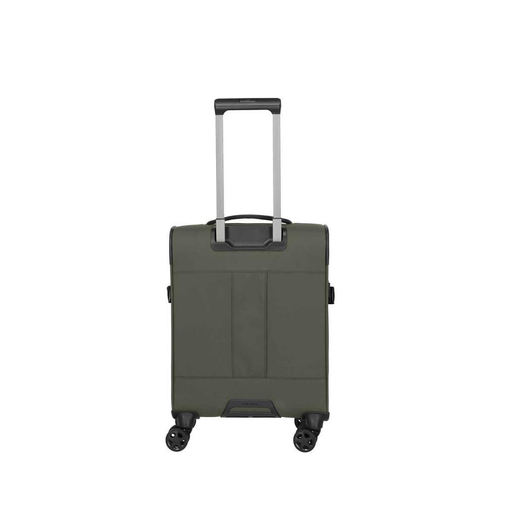 Travelite Briize Khaki 4-Doppelrollen Trolley S 55 cm