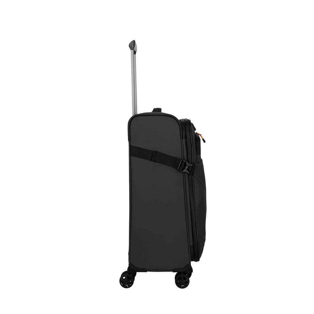 Travelite Briize Schwarz 4-Doppelrollen Trolley M 67 cm