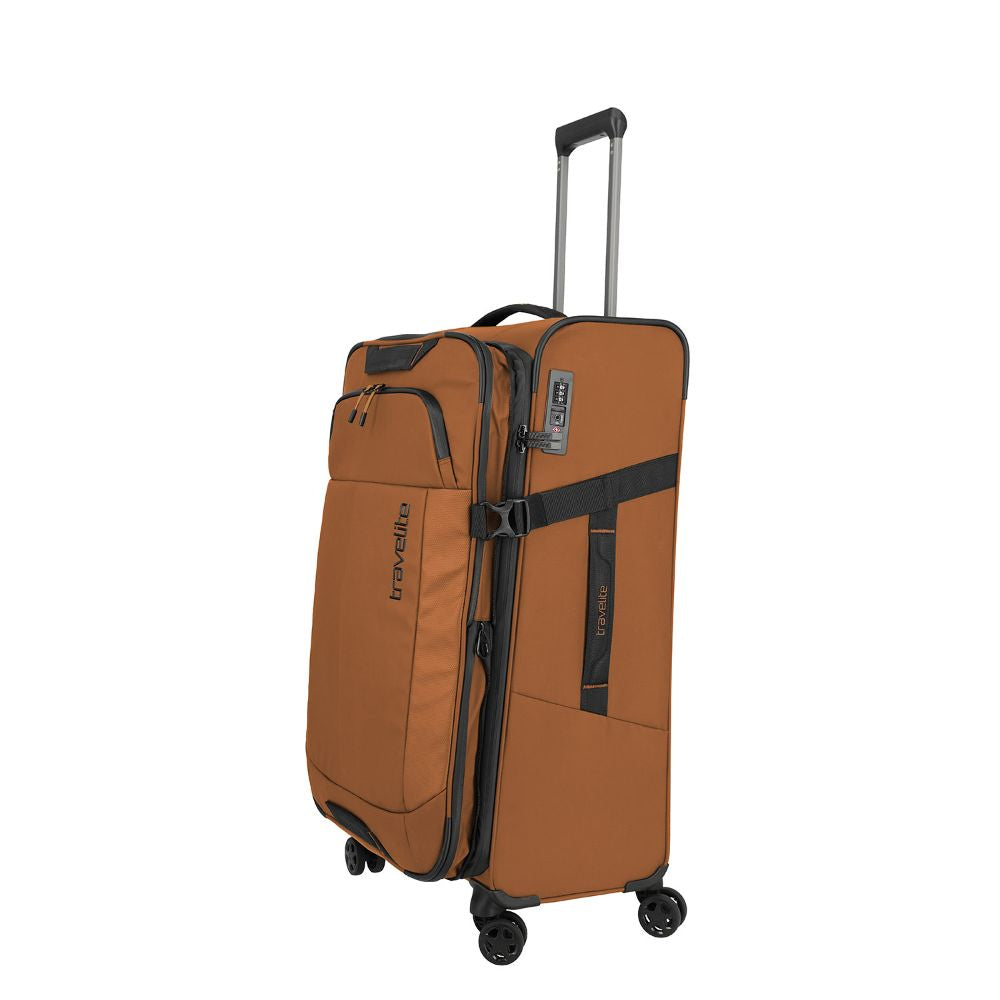 Travelite Briize Curry 4-Doppelrollen Trolley L 78 cm