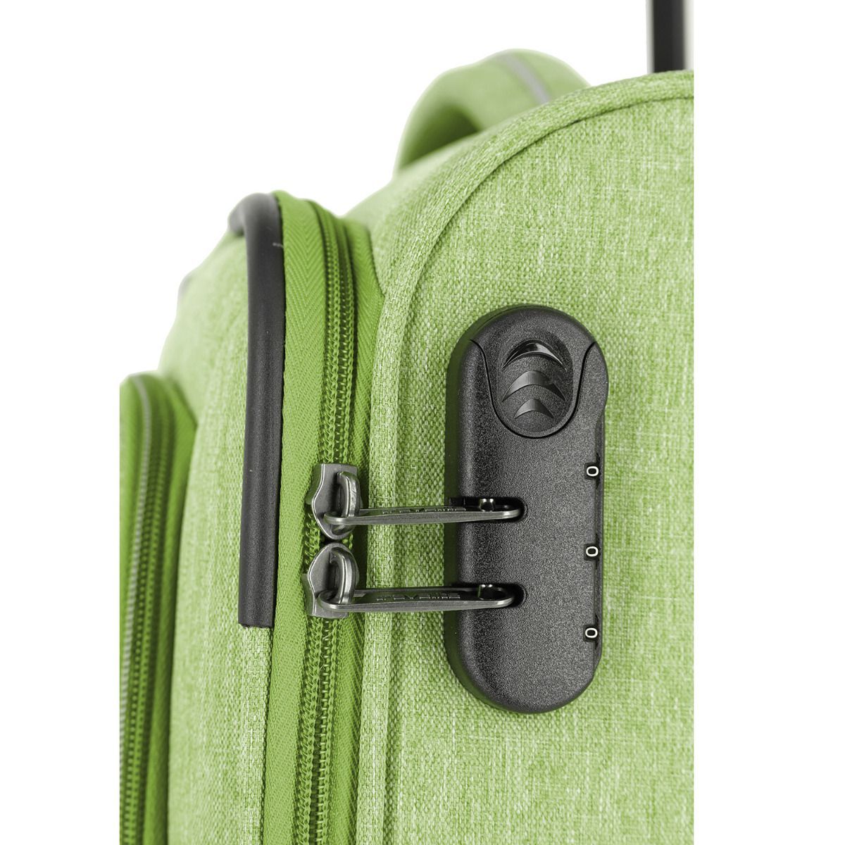 Travelite Boja Grün 4-Rollen Trolley S 55cm