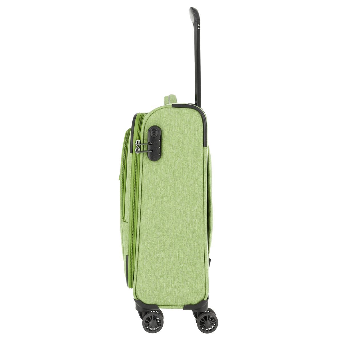 Travelite Boja Grün 4-Rollen Trolley S 55cm