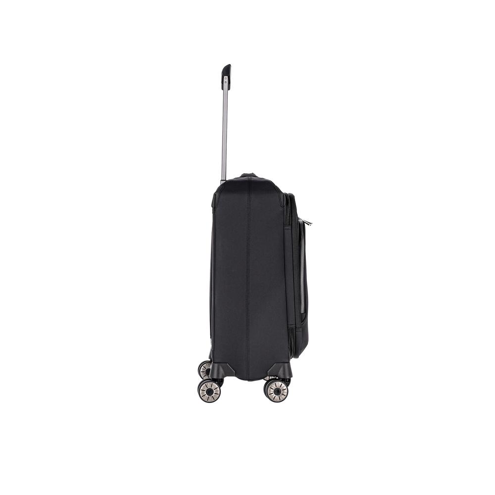 Travelite Priima Schwarz 4-Rollen Trolley S 55 cm