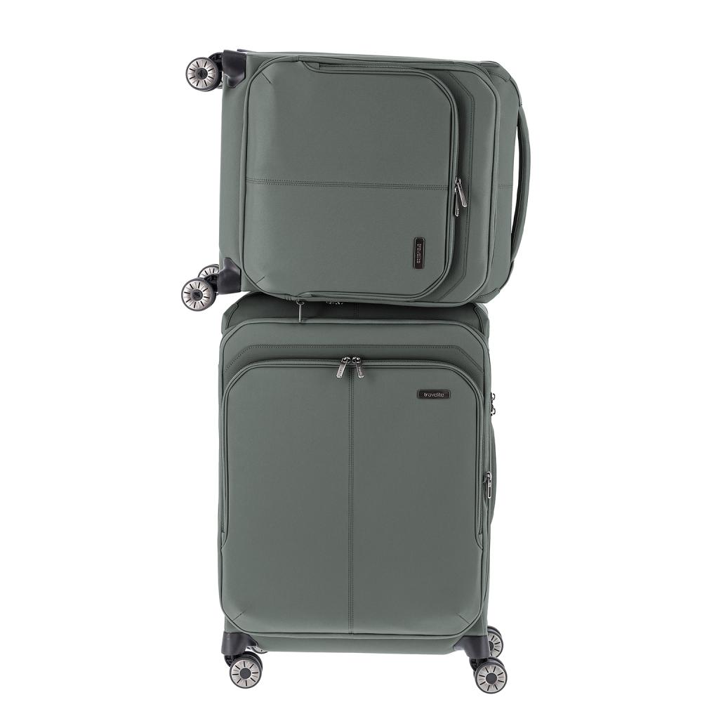 Travelite Priima Oliv 4-Rollen Trolley S 55 cm