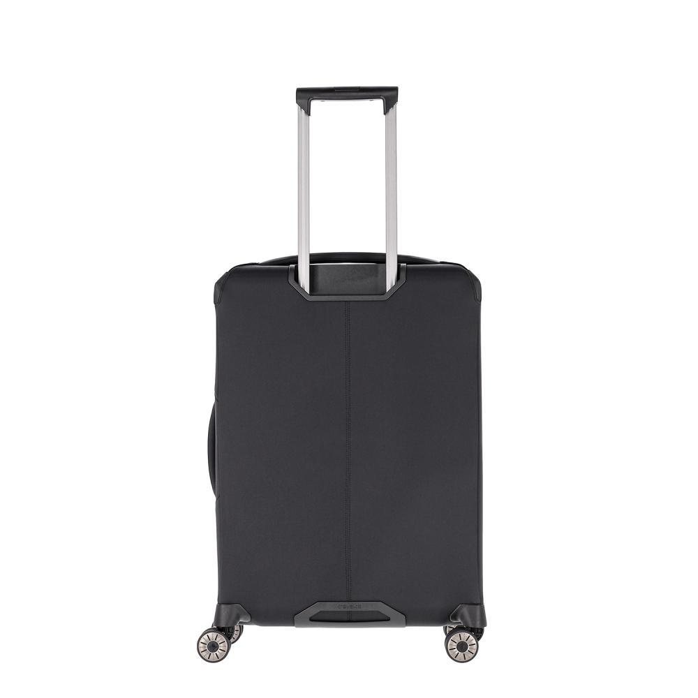 Travelite Priima Schwarz 4-Rollen Trolley M 68 cm