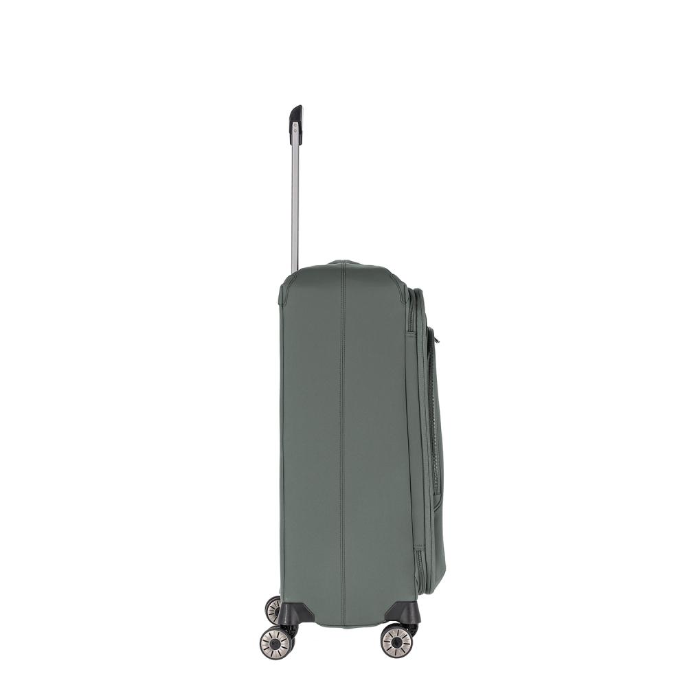 Travelite Priima Oliv 4-Rollen Trolley M 68 cm