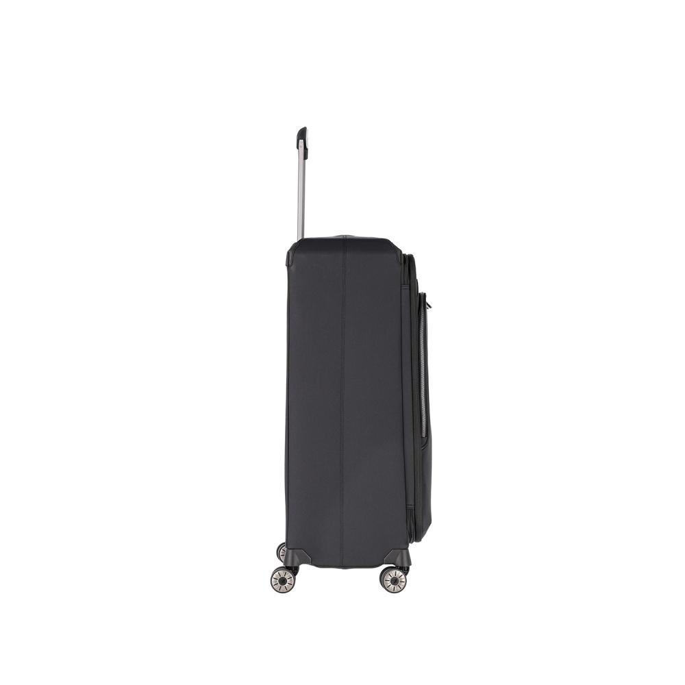 Travelite Priima Schwarz 4-Rollen Trolley L 79 cm