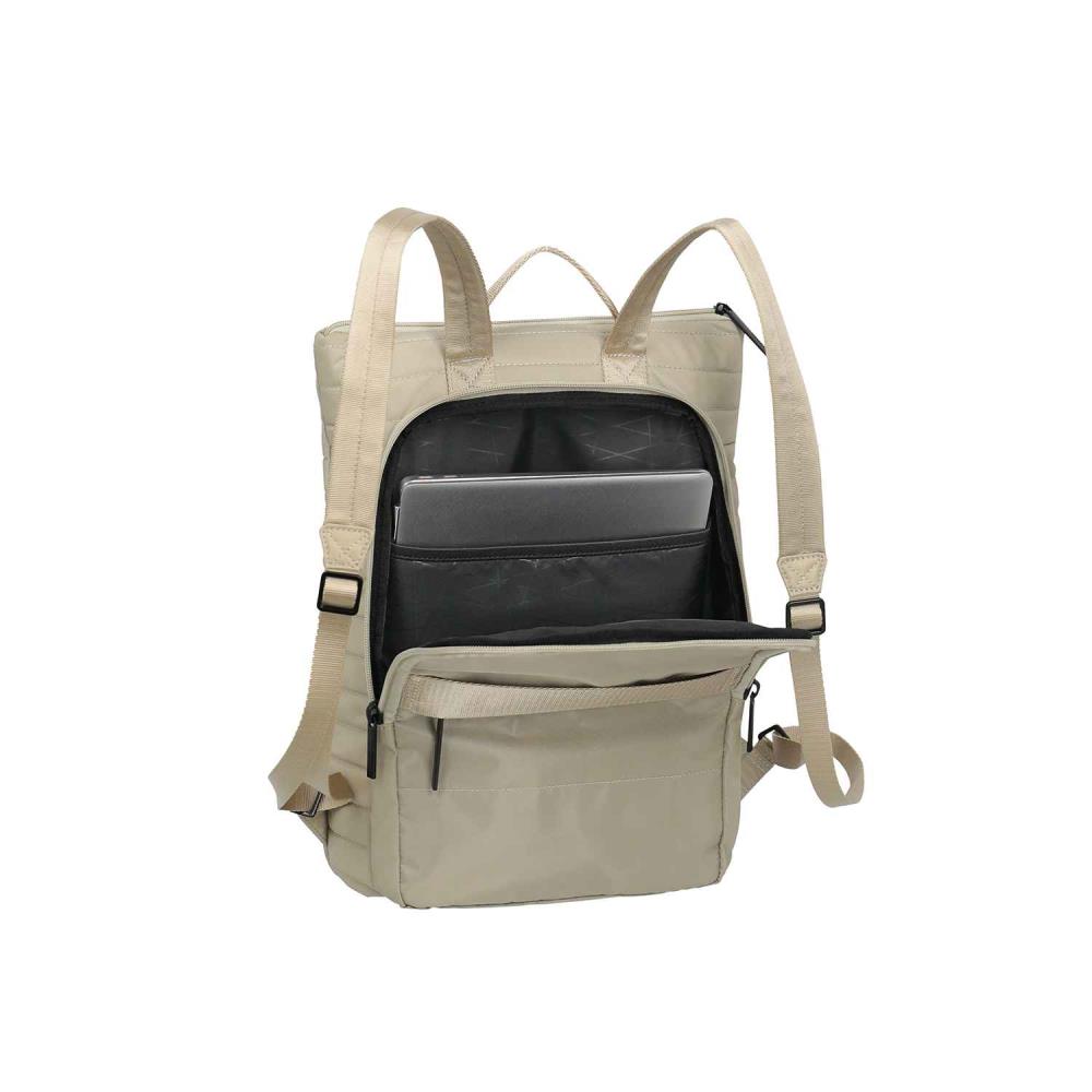 Travelite Barbara Stepp Satin Nude Rucksack