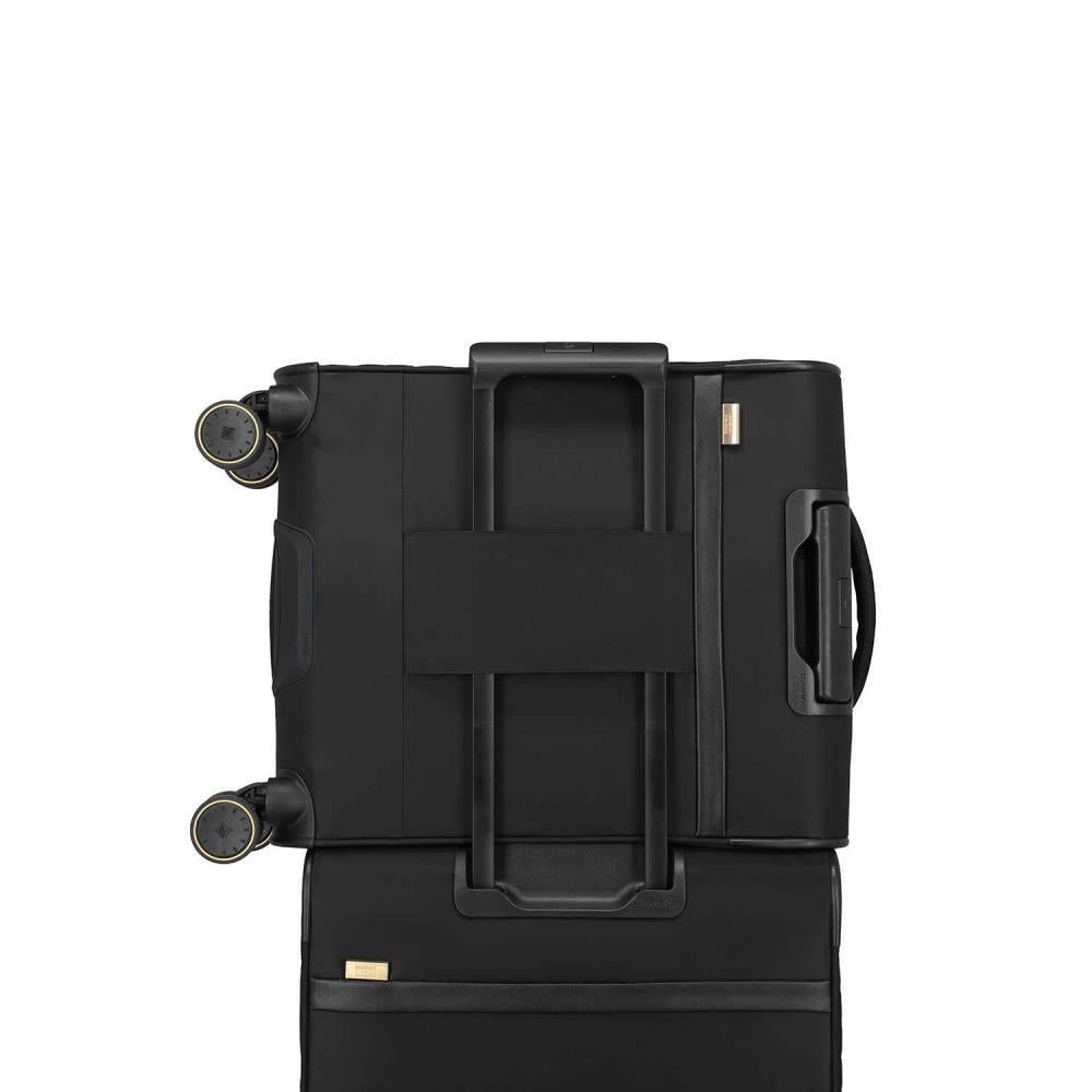 Travelite Barbara Stepp Black 4 Doppelrollen Trolley S 55 cm