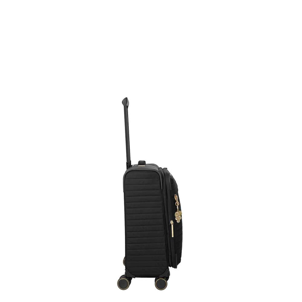 Travelite Barbara Stepp Black 4 Doppelrollen Trolley S 55 cm