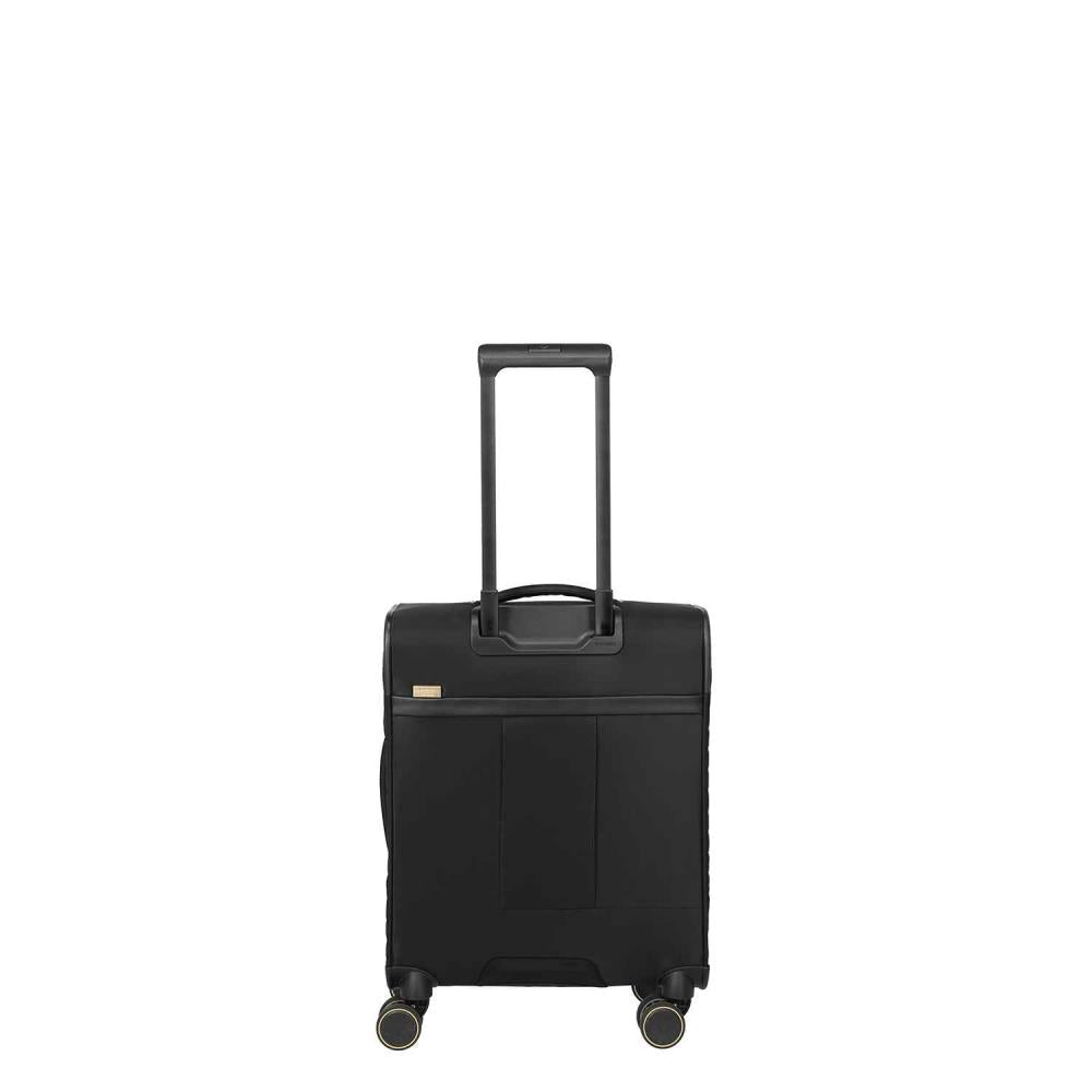 Travelite Barbara Stepp Black 4 Doppelrollen Trolley S 55 cm