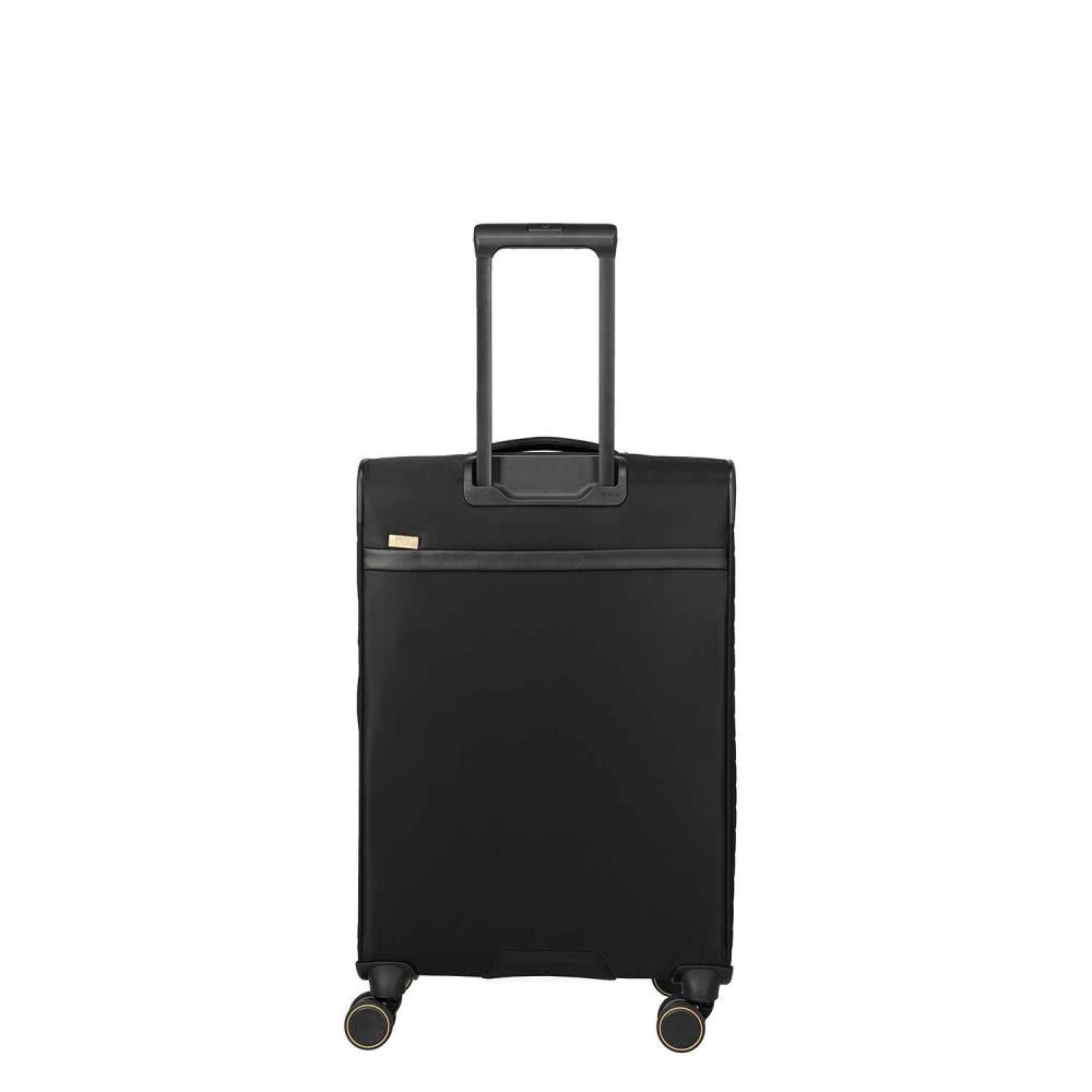 Travelite Barbara Stepp Black 4 Doppelrollen Trolley M 68 cm