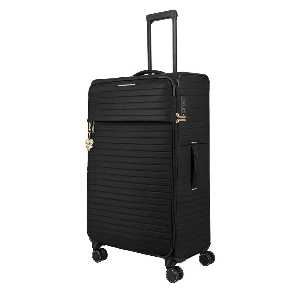 Travelite Barbara Stepp Black 4 Doppelrollen Trolley L 80 cm