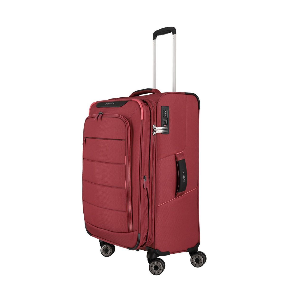 Travelite Skaii Abendrot 4-Rollen Trolley M 67cm