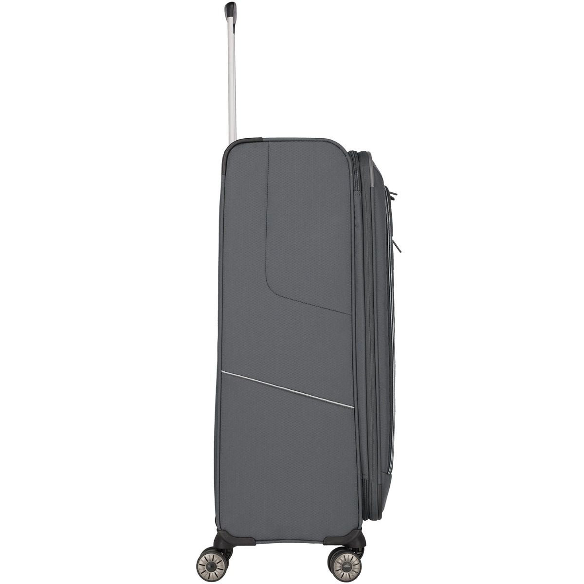 Travelite Skaii Gipfelgrau 4-Rollen Trolley L 78cm