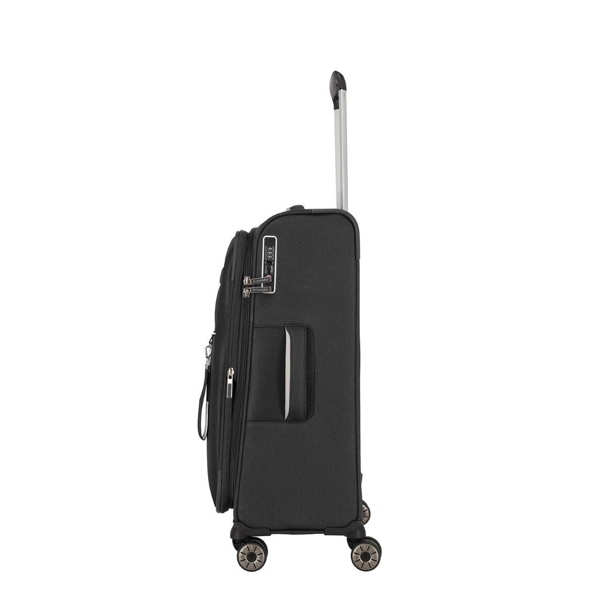 Travelite Miigo Nachtschwarz 4-Rollen Trolley M 67cm