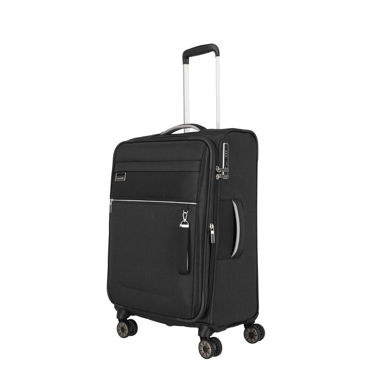 Travelite Miigo Nachtschwarz 4-Rollen Trolley M 67cm