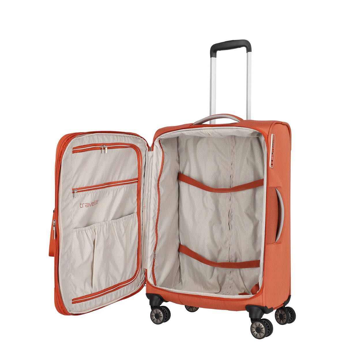 Travelite Miigo Safran 4-Rollen Trolley M 67cm