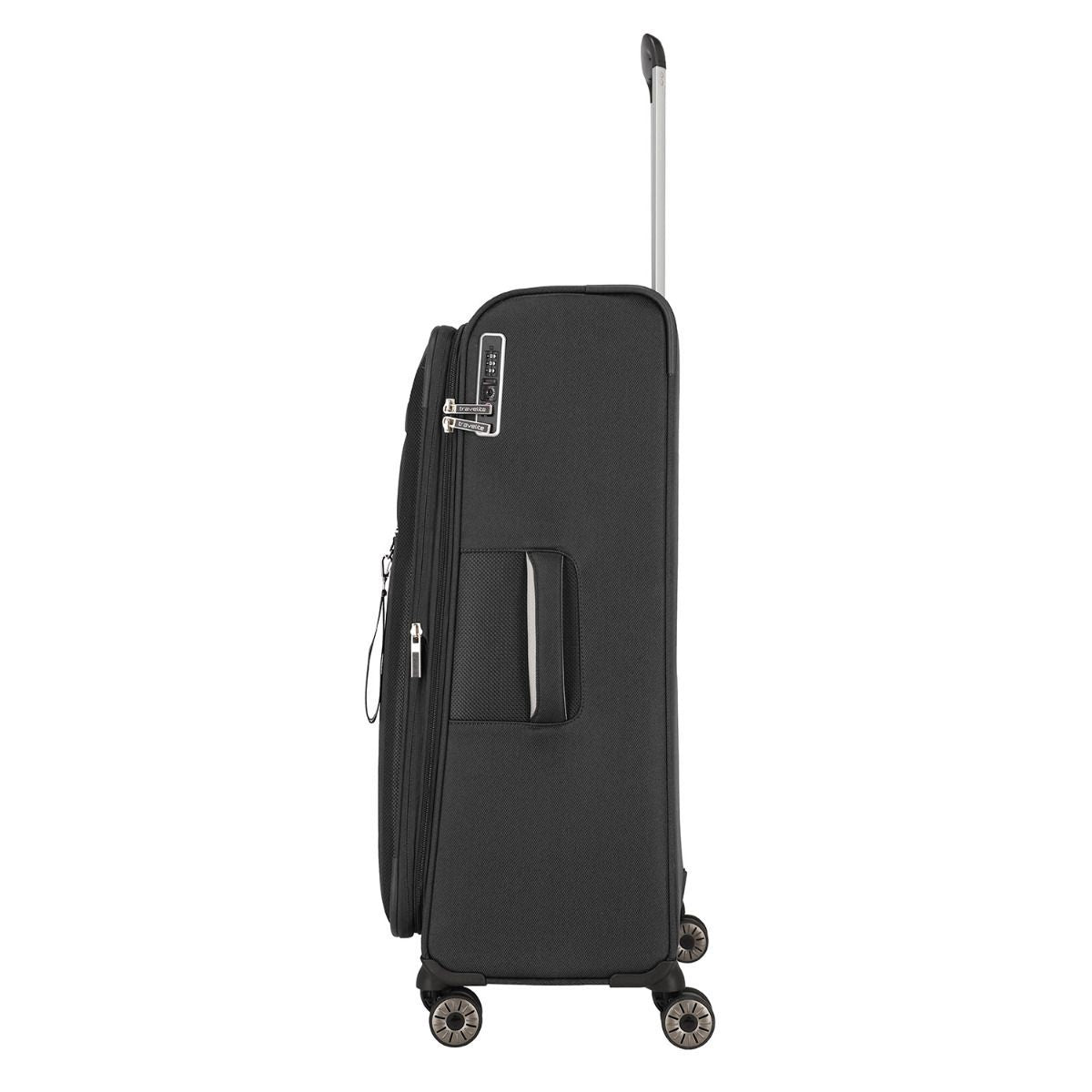 Travelite Miigo Nachtschwarz 4-Rollen Trolley L 77cm