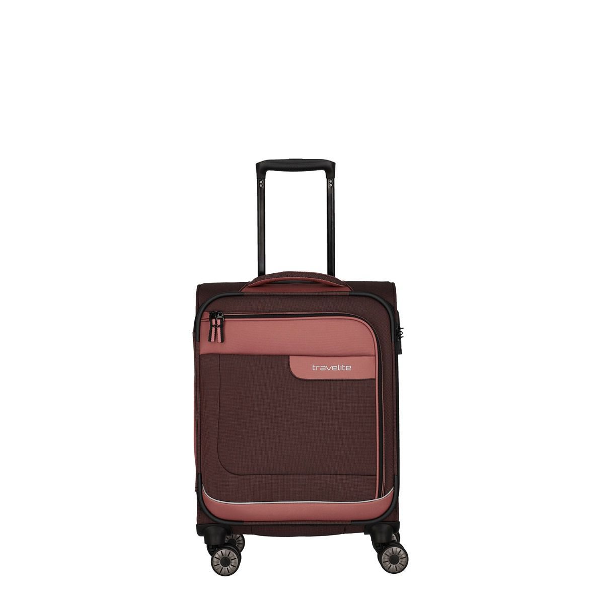 Travelite Viia Frühlingsrose 4-Rollen Trolley S 55cm