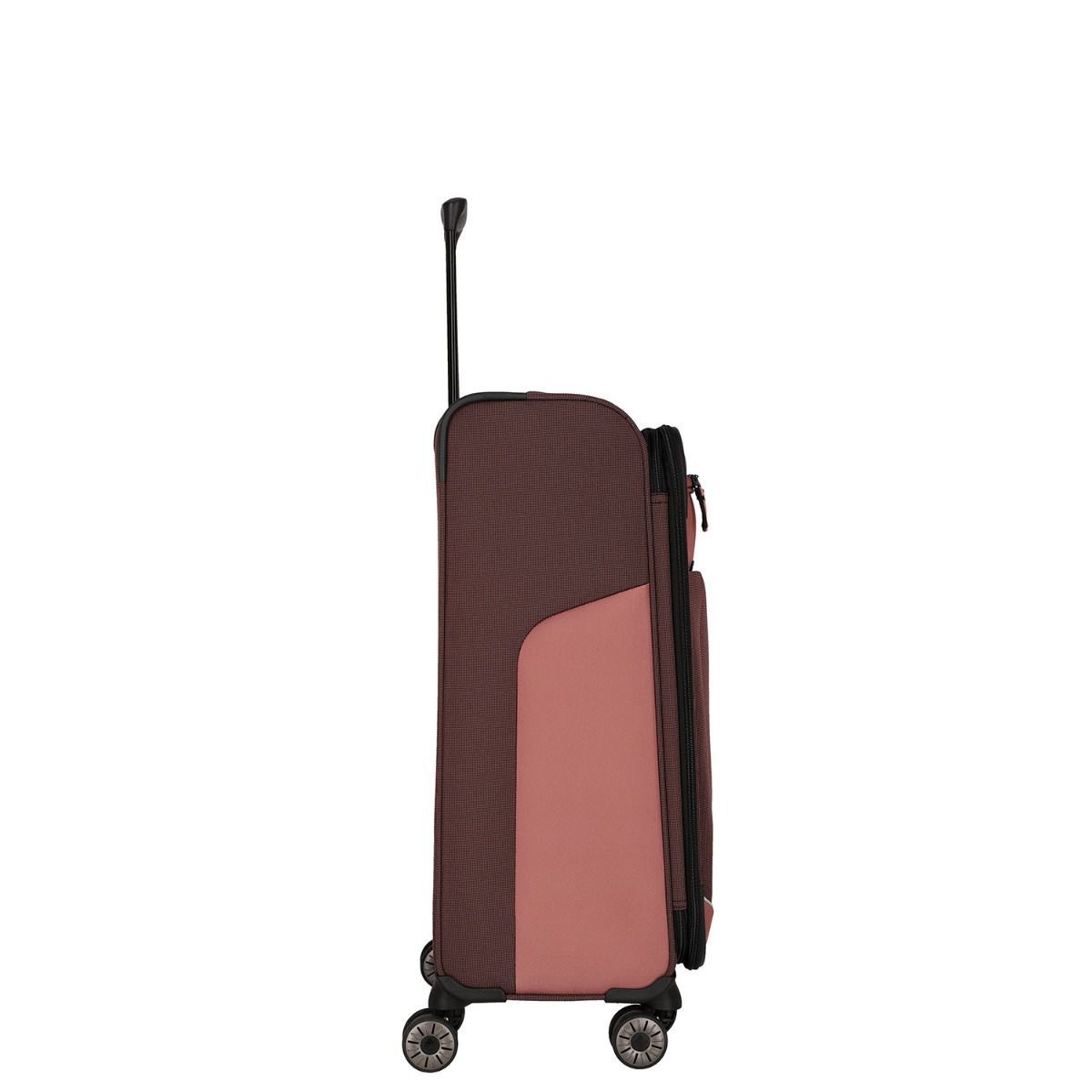 Travelite Viia Frühlingsrose 4-Rollen Trolley M 67cm