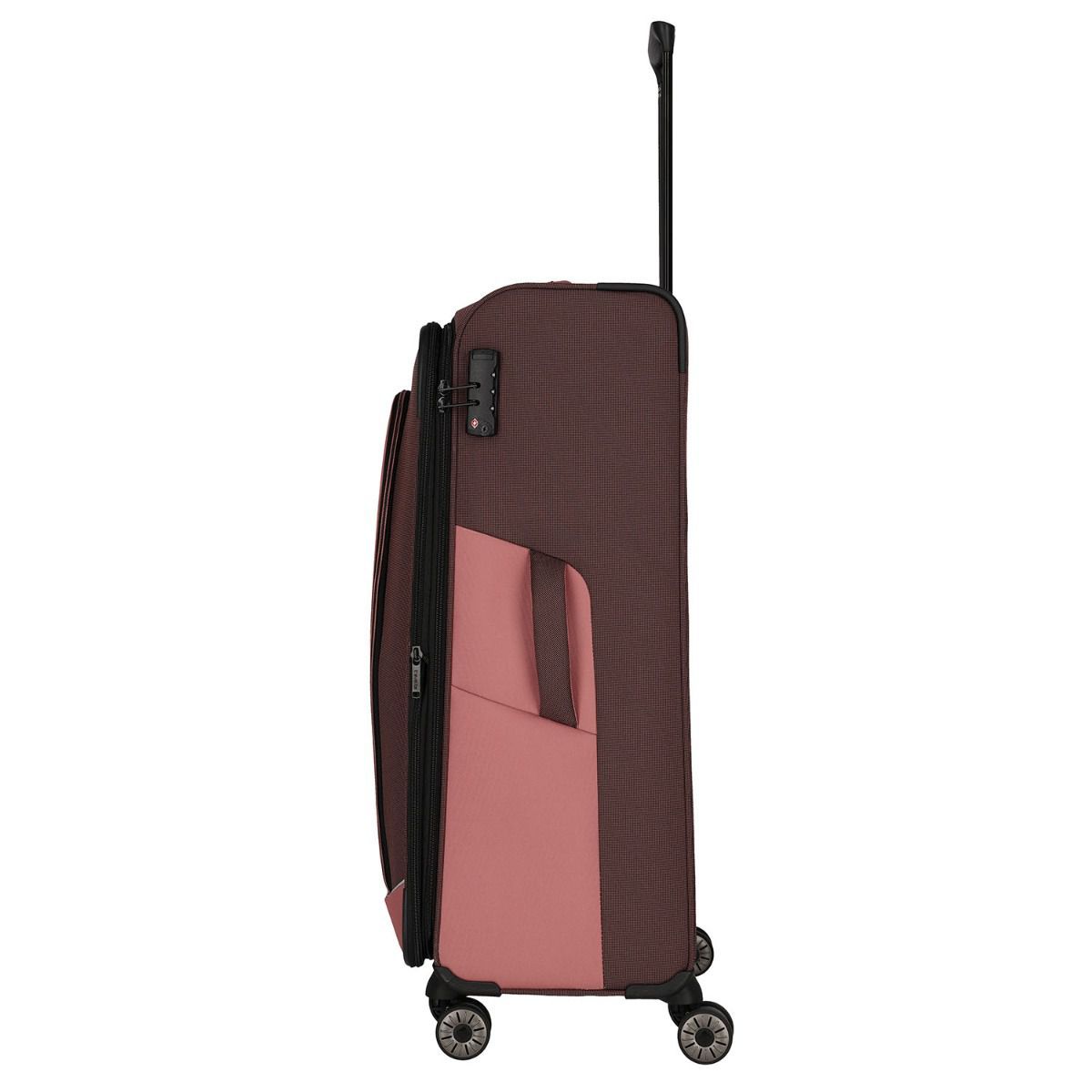 Travelite Viia Frühlingsrose 4-Rollen Trolley L 77cm
