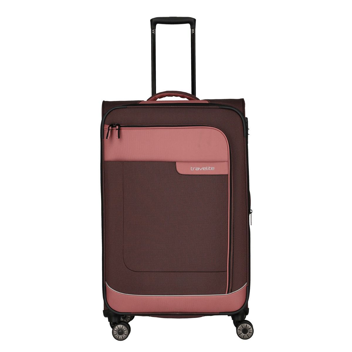 Travelite Viia Frühlingsrose 4-Rollen Trolley L 77cm