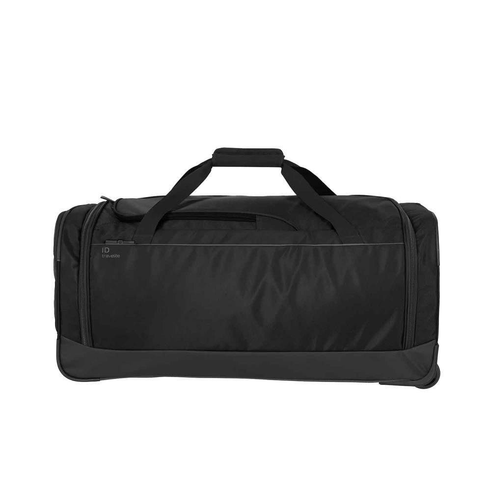 Travelite Crosslite Schwarz Rollenreisetasche L 79 cm