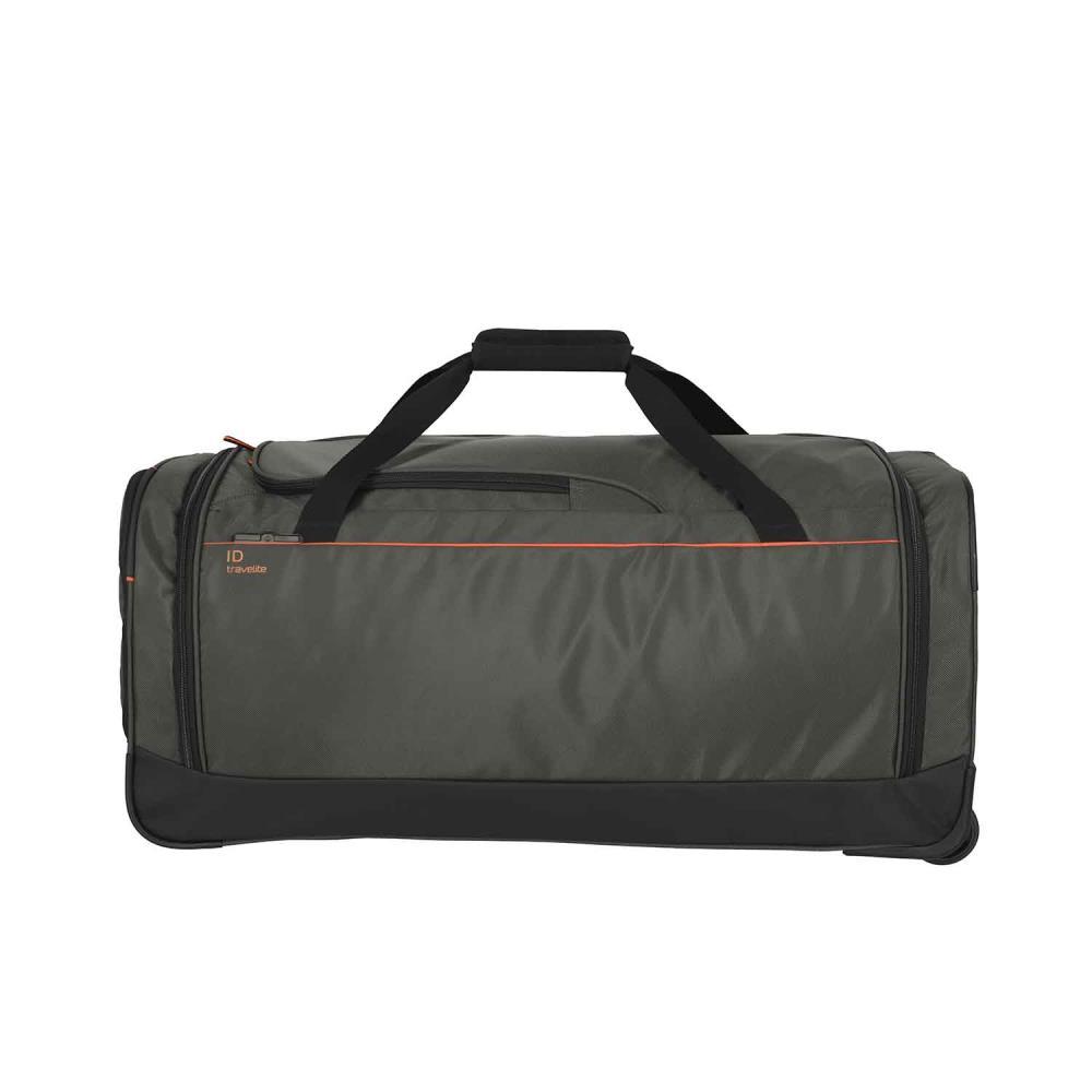 Travelite Crosslite Oliv Rollenreisetasche L 79 cm