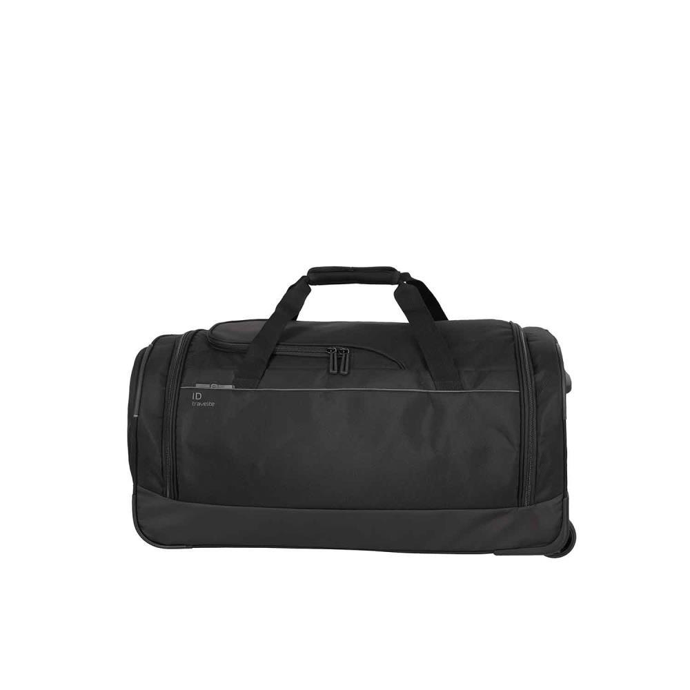 Travelite Crosslite Schwarz Rollenreisetasche M 69 cm