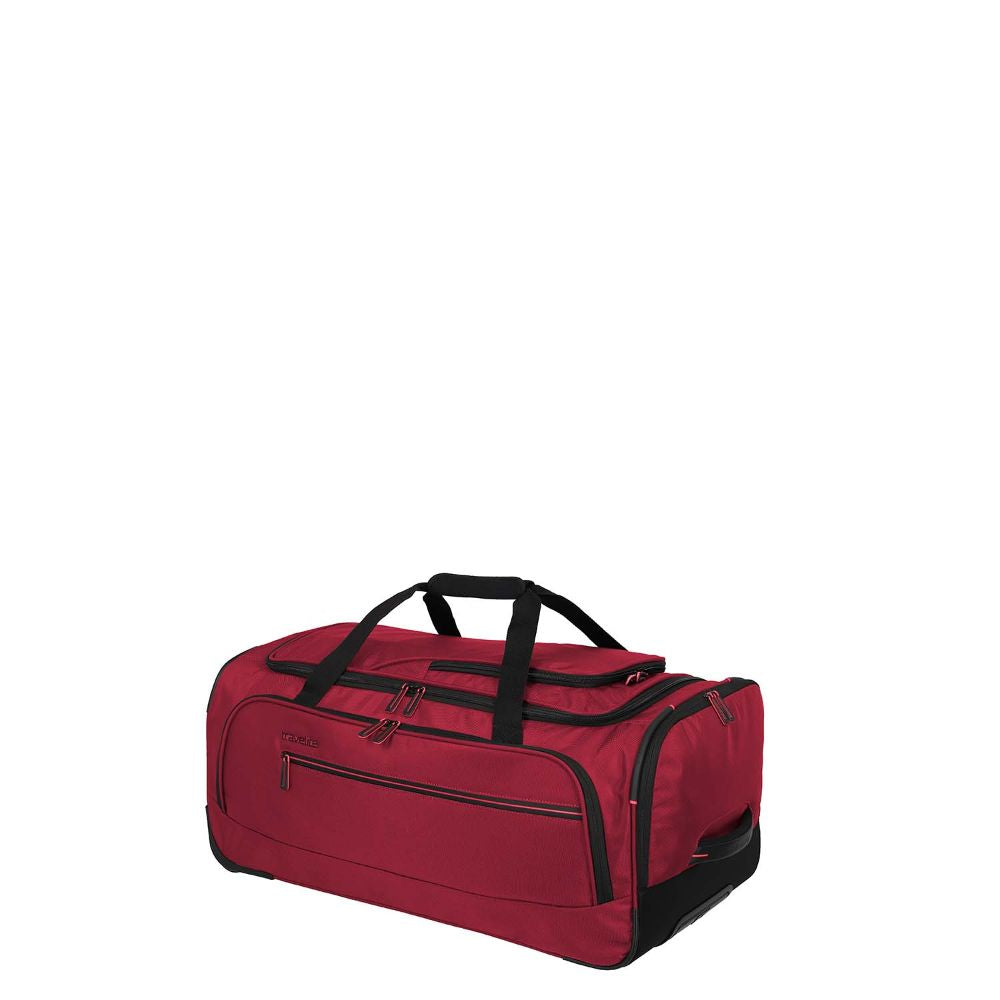 Travelite Crosslite Rot Rollenreisetasche M 69 cm