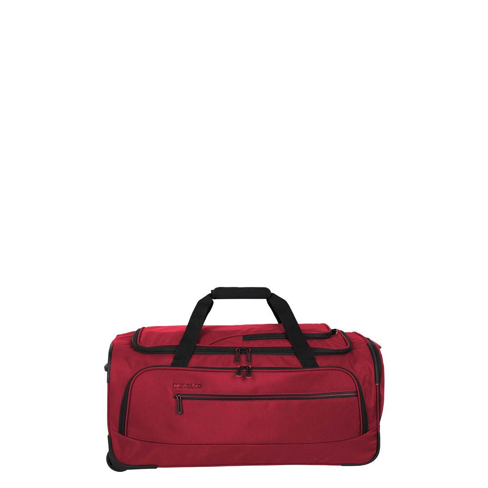 Travelite Crosslite Rot Rollenreisetasche M 69 cm